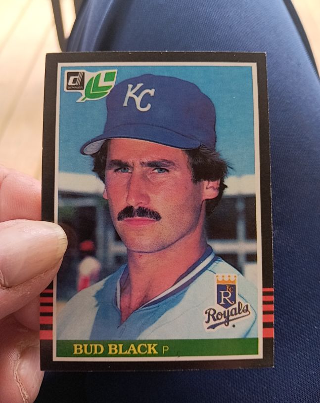 1985 Donruss #100 Bud Black — front