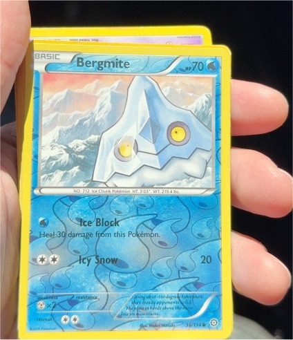2016 Pokémon Steam Siege #36 Bergmite — front
