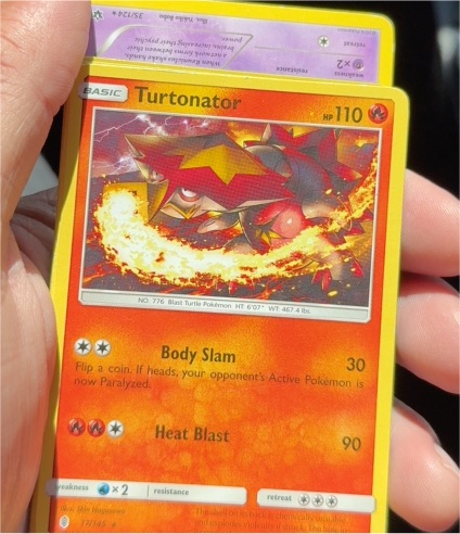 2017 Pokémon Sun & Moon Guardians Rising #17 Turtonator — front