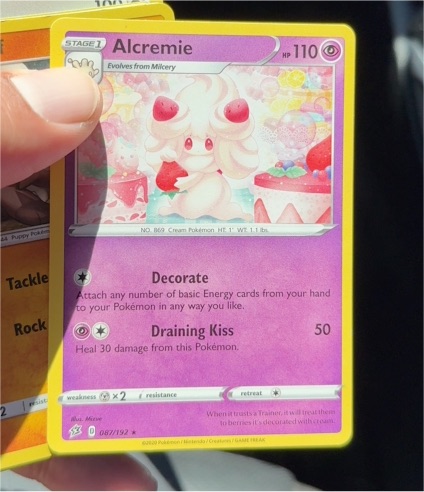 2020 Pokémon Rebel Clash #087 Alcremie — front