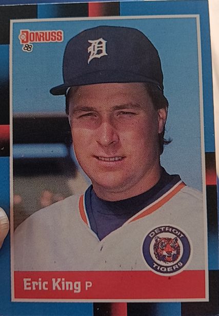 1988 Donruss #50 Eric King — front