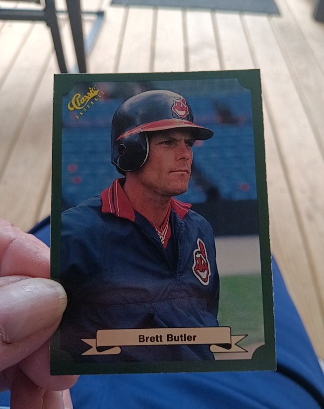 1987 Classic #36 Brett Butler — front