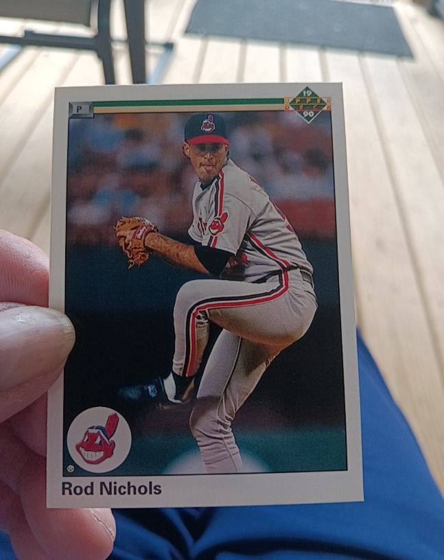 1990 Upper Deck #572 Rod Nichols — front