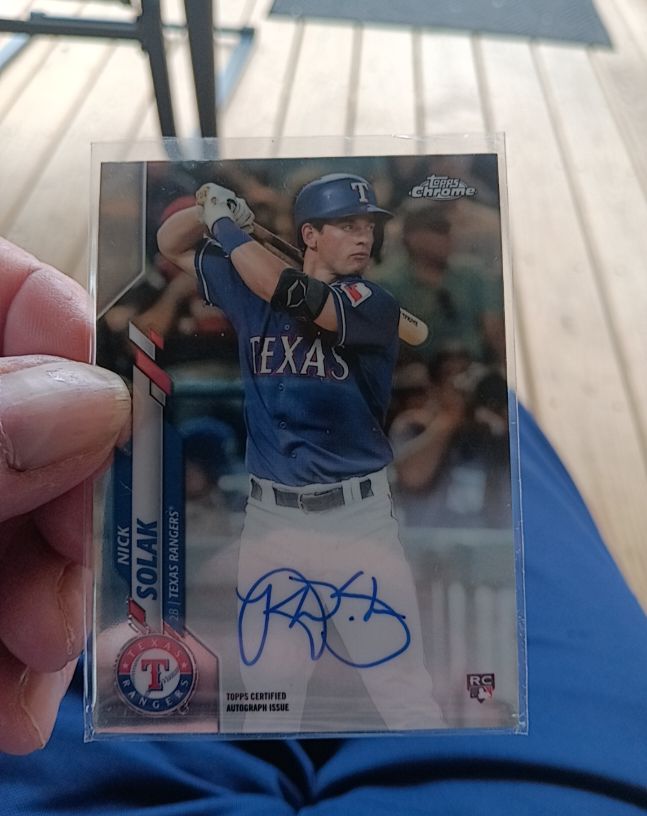 2020 Topps Chrome #RA-NS Nick Solak — front