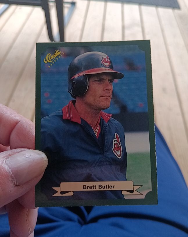 1987 Classic #36 Brett Butler — front