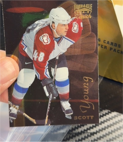 1996-97 Pinnacle Zenith #115 Scott Young — front
