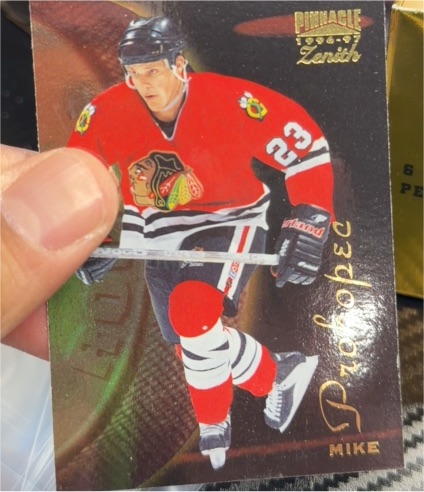 1996-97 Pinnacle Zenith #149 Mike Prokopec — front
