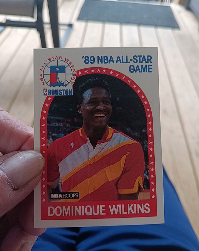 1989 NBA Hoops '89 NBA All-Star Game #234 Dominique Wilkins — front