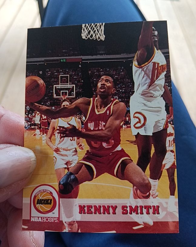 1993-94 NBA Hoops #82 Kenny Smith — front