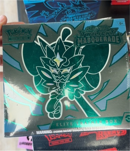 2024 Pokémon TCG Scarlet & Violet Twilight Masquerade Elite Trainer Box — front