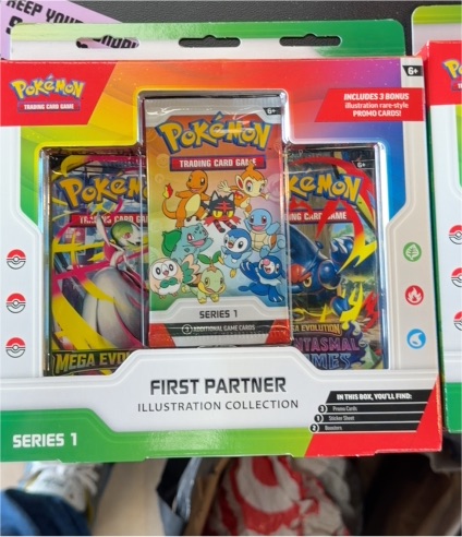 2023 Pokémon First Partner Illustration Collection Series 1 — front