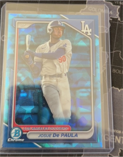 2024 Bowman Chrome #BCP-12 Josue De Paula — front
