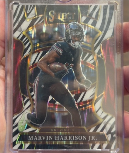 2025 Panini Select Concourse #22 Marvin Harrison Jr. — front