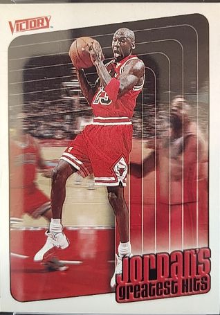 1999-00 Upper Deck Victory #406 Jordan's Greatest Hits Michael Jordan — front