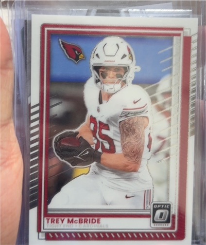 2025 Panini Donruss Optic #74 Trey McBride — front