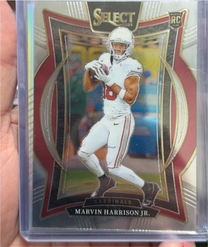 2024 Panini Select #28 Marvin Harrison Jr. — front