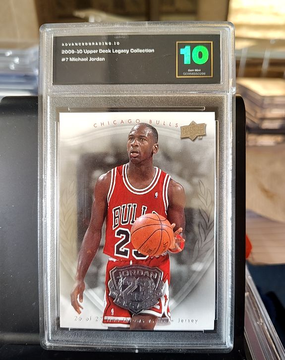 2009-10 Upper Deck Legacy Collection #7 Michael Jordan — front