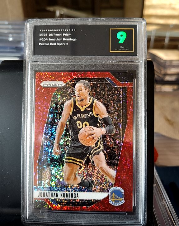 2024-25 Panini Prizm #104 Jonathan Kuminga — front