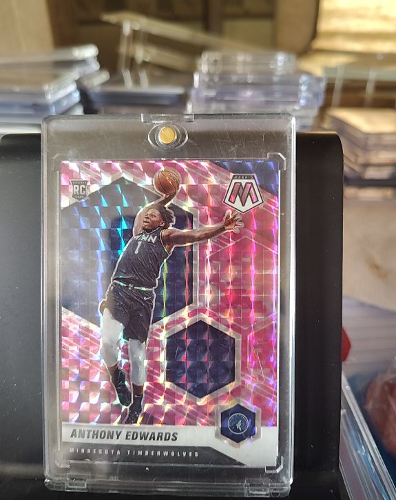 2020-21 Panini Mosaic #201 Anthony Edwards — front