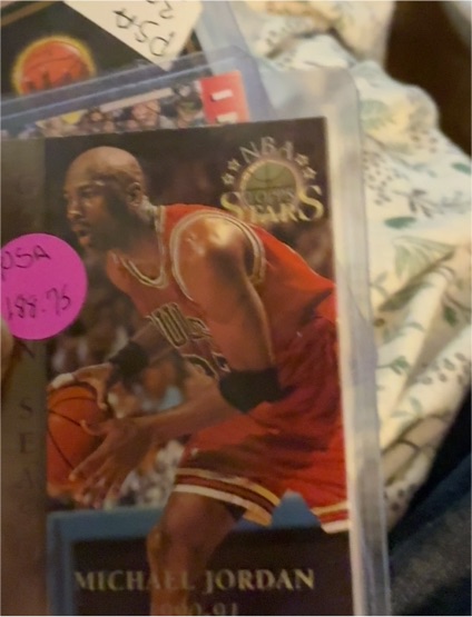 1996 Topps Stars #24 Michael Jordan — front