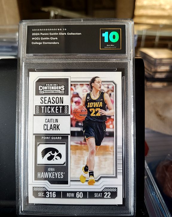 2024 Panini Caitlin Clark Collection #CC1 Caitlin Clark — front