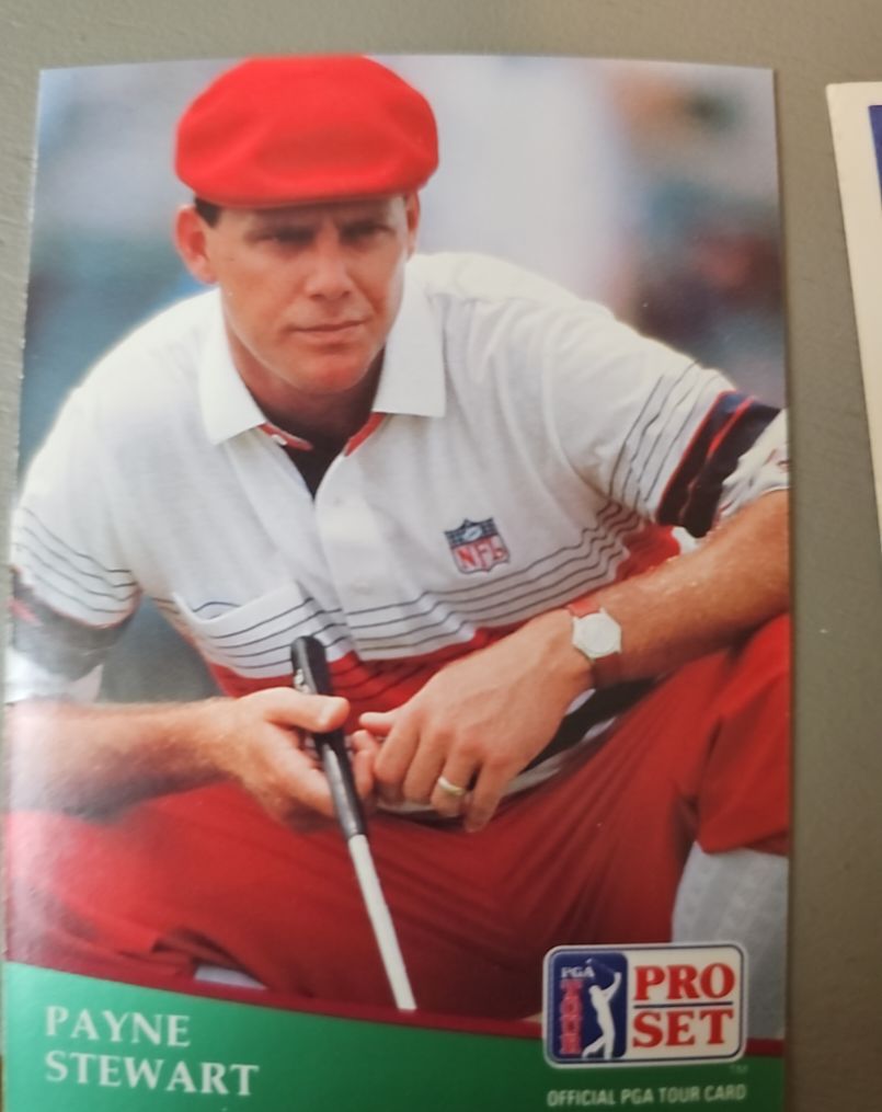 1990 Pro Set #20 Payne Stewart — front