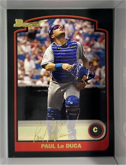 2003 Bowman #81 Paul Lo Duca — front