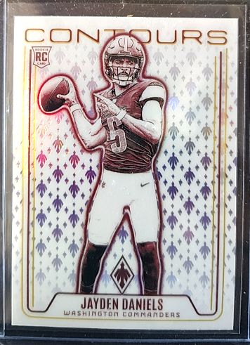 2024 Panini Phoenix #CON-JDS Jayden Daniels Contours — front