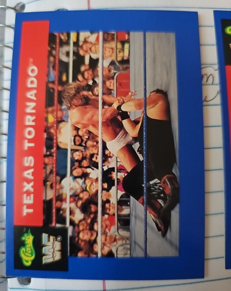 1991 Classic WWF Superstars #37 Texas Tornado — front