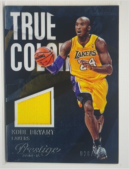 2014-15 Panini Prestige #14 Kobe Bryant True Colors — front