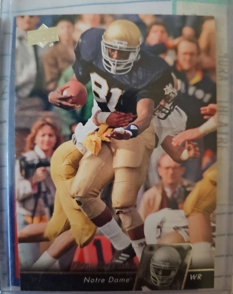2011 Upper Deck Football Raghib Ismail Notre Dame Fighting Irish — front