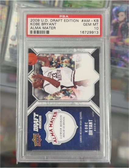2009 Upper Deck Draft Edition Alma Mater #AM-KB Kobe Bryant — front