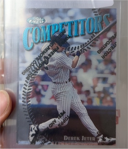 1997 Topps Finest Competitors #310 Derek Jeter — front