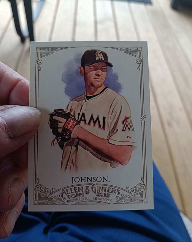 2012 Topps Allen & Ginter #43 Josh Johnson — front