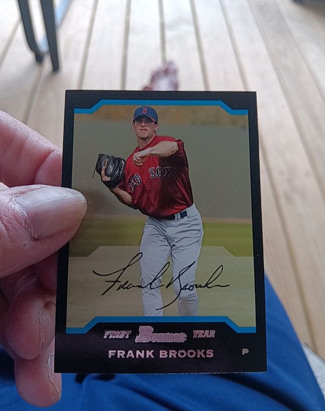 2004 Bowman #191 Frank Brooks — front