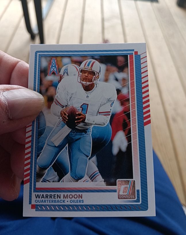 2025 Panini Donruss #186 Warren Moon — front