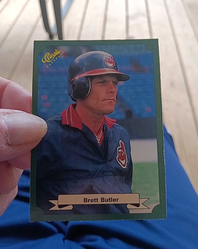1987 Classic Game #36 Brett Butler — front