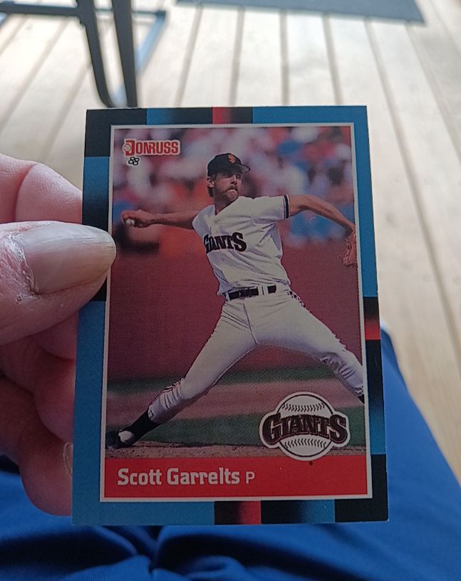1988 Donruss #80 Scott Garrelts — front