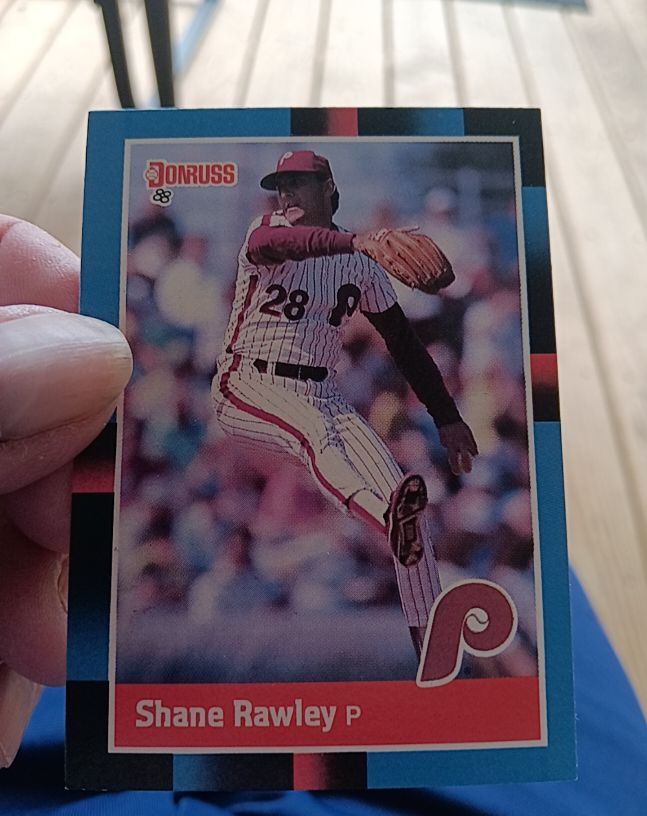 1988 Donruss #83 Shane Rawley — front