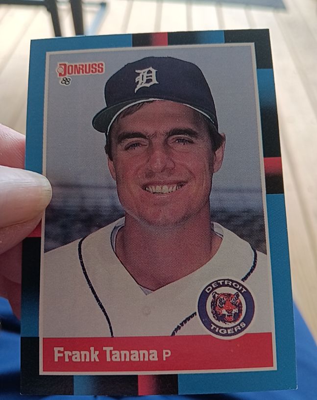1988 Donruss #461 Frank Tanana — front