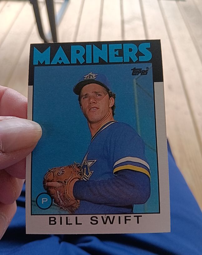 1986 Topps #399 Bill Swift — front