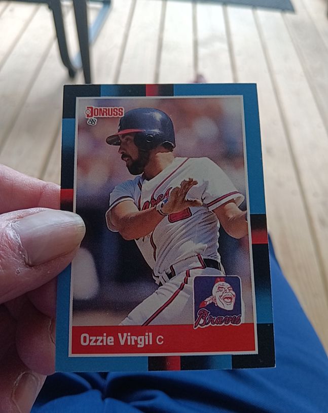 1988 Donruss #143 Ozzie Virgil — front