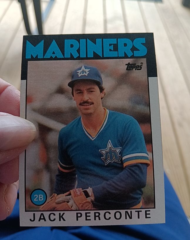 1986 Topps #146 Jack Perconte — front