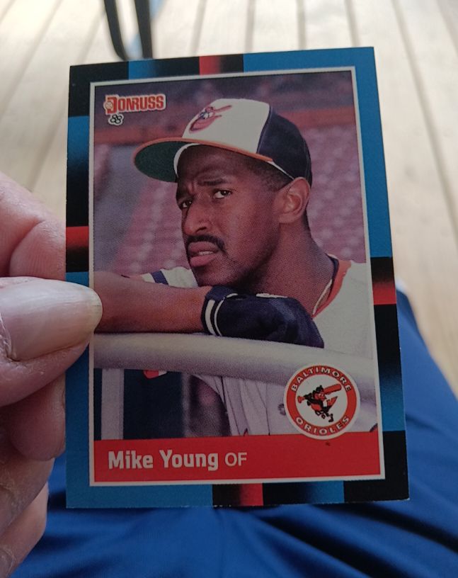 1988 Donruss #396 Mike Young — front