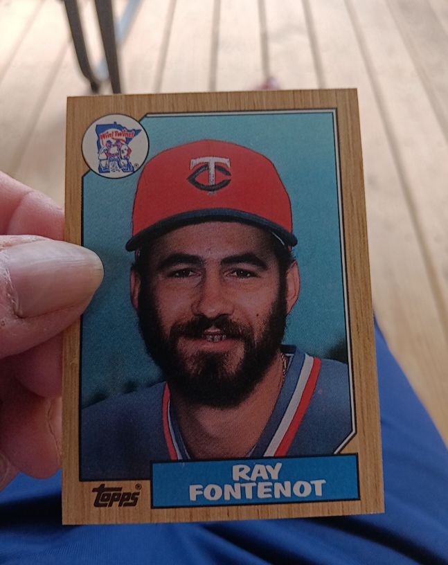 1987 Topps #124 Ray Fontenot — front