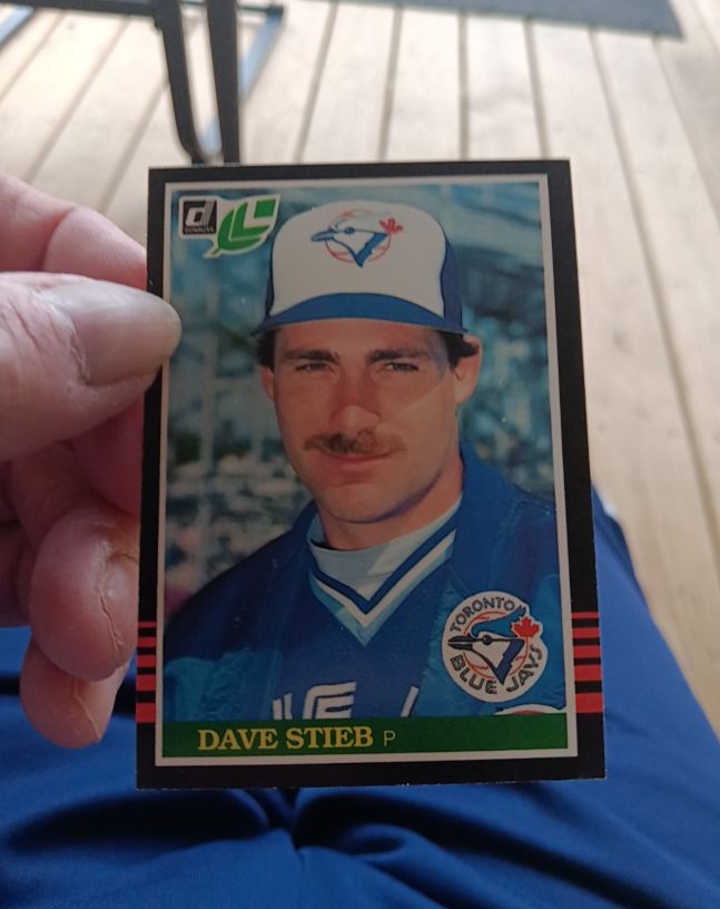 1985 Donruss #193 Dave Stieb — front