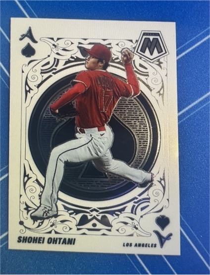 2022 Panini Mosaic Aces #A-2 Shohei Ohtani — front