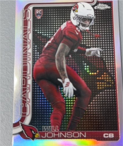2025 Topps Chrome #349 Will Johnson — front