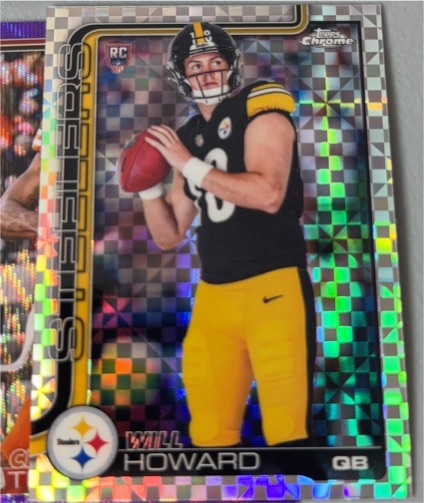 2025 Topps Chrome #321 Will Howard — front