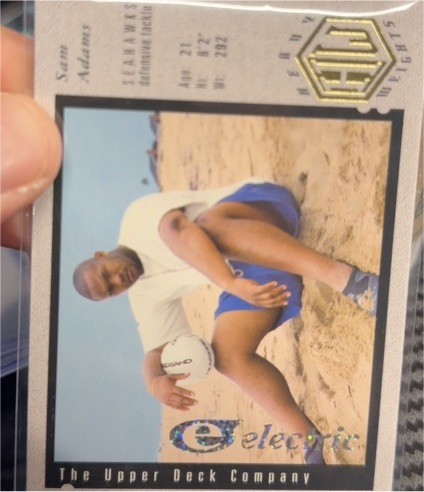 1994 Upper Deck #34 Sam Adams Electric — front